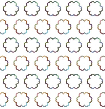 Geometrik şekilli kusursuz desen vektör çizimi