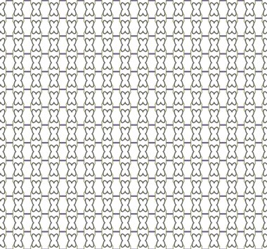 Geometrik şekilli kusursuz desen vektör çizimi