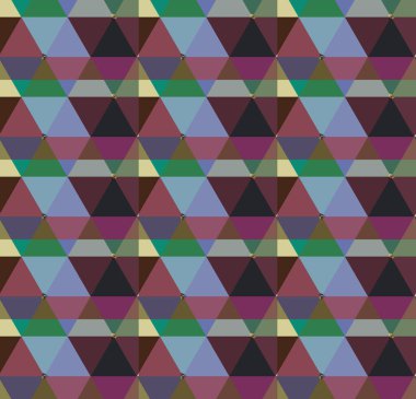 geometrik şekilli kusursuz desen