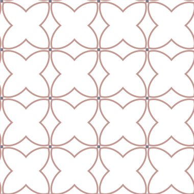 Geometrik şekilli kusursuz desen vektör çizimi