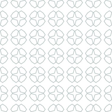 Geometrik şekilli kusursuz desen vektör çizimi