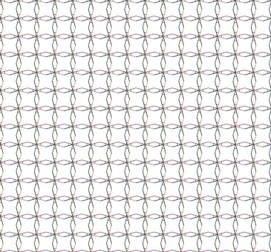 Geometrik şekilli kusursuz desen vektör çizimi