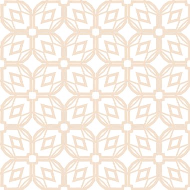 Geometrik şekilli kusursuz desen vektör çizimi