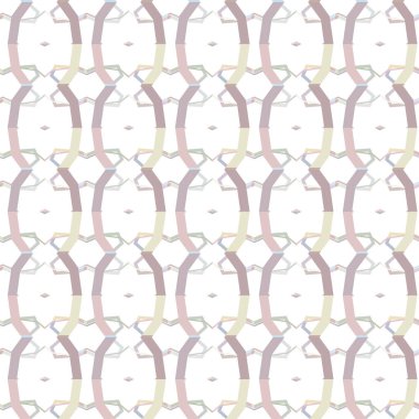 Geometrik şekilli kusursuz desen vektör çizimi