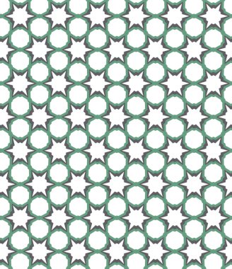 Geometrik şekilli kusursuz desen vektör çizimi