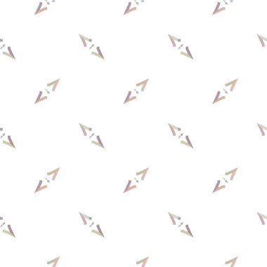 Geometrik şekilli kusursuz desen vektör çizimi