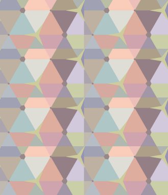 Geometrik şekilli kusursuz desen vektör çizimi