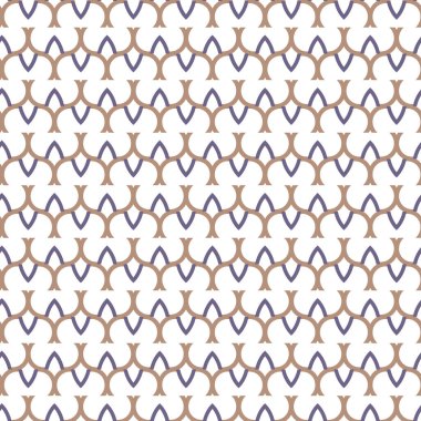 Geometrik şekilli kusursuz desen vektör çizimi