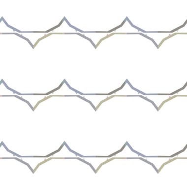 Geometrik şekilli kusursuz desen vektör çizimi
