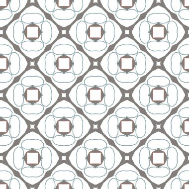 geometrik şekilli kusursuz desen