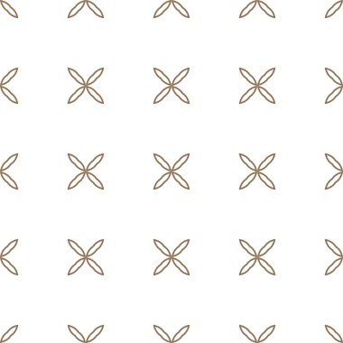 Geometrik şekilli kusursuz desen vektör çizimi