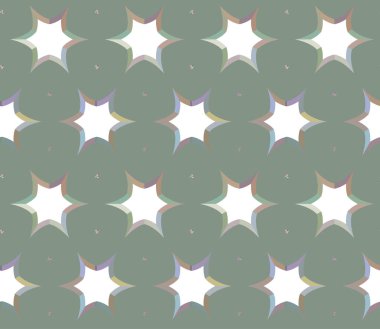 Geometrik şekilli kusursuz desen vektör çizimi