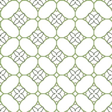 Geometrik şekilli kusursuz desen vektör çizimi