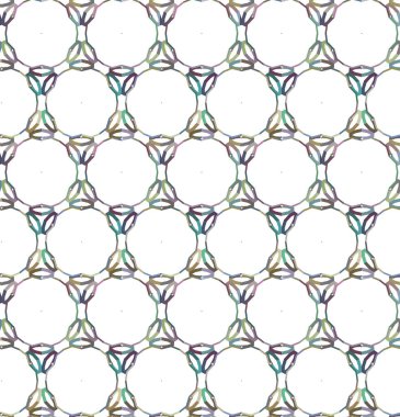 Geometrik şekilli kusursuz desen vektör çizimi