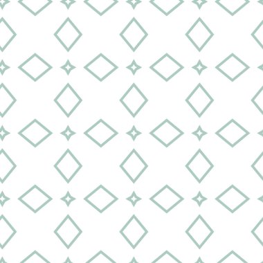 Geometrik şekilli kusursuz desen vektör çizimi