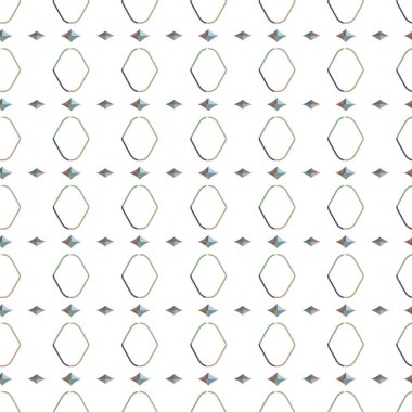 Geometrik şekilli kusursuz desen vektör çizimi