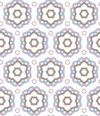 geometrik şekilli kusursuz desen