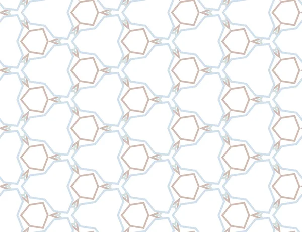 Nahtlose Muster Mit Geometrischen Formen Vektorillustration — Stockvektor