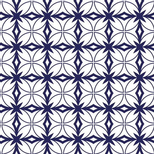 Geometrik şekilli kusursuz desen vektör çizimi