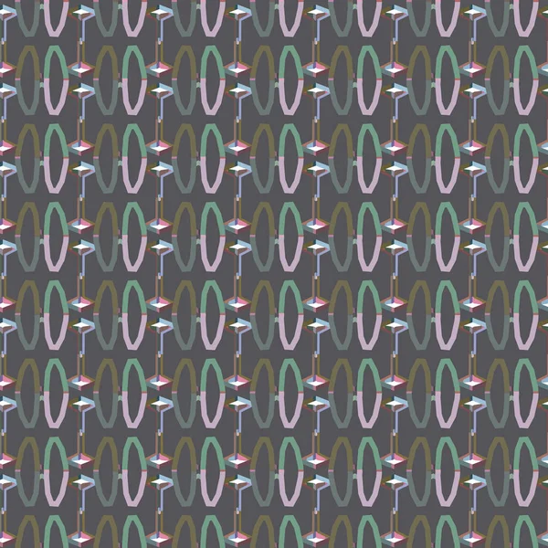 Geometrik şekilli kusursuz desen vektör çizimi