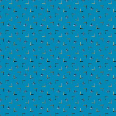 Geometrik şekilli kusursuz desen vektör çizimi