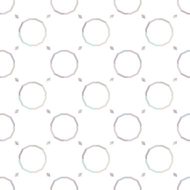 geometrik şekilli kusursuz desen