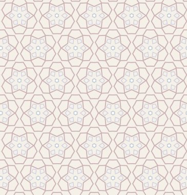 Geometrik şekilli kusursuz desen vektör çizimi