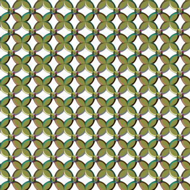 Geometrik şekilli kusursuz desen vektör çizimi