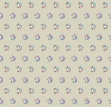 geometrik şekilli kusursuz desen