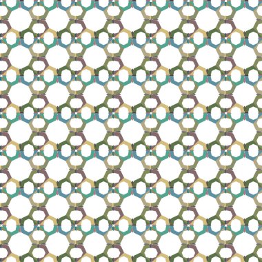 geometrik şekilli kusursuz desen