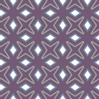 Geometrik şekilli kusursuz desen vektör çizimi