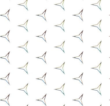 geometrik şekilli kusursuz desen