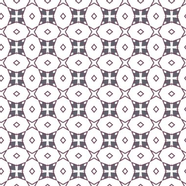 Geometrik şekilli kusursuz desen vektör çizimi