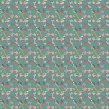 Geometrik şekilli kusursuz desen vektör çizimi