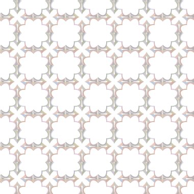 Geometrik şekilli kusursuz desen vektör çizimi