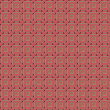 Geometrik şekilli kusursuz desen vektör çizimi