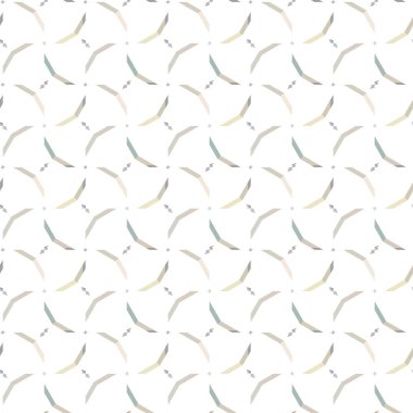 Geometrik şekilli kusursuz desen vektör çizimi