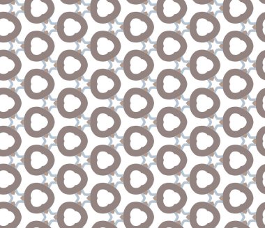 Geometrik şekilli kusursuz desen vektör çizimi