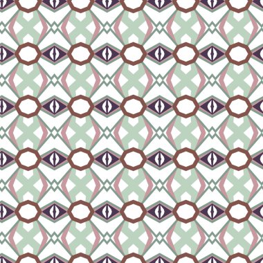 geometrik şekilli kusursuz desen