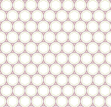 Geometrik şekilli kusursuz desen vektör çizimi