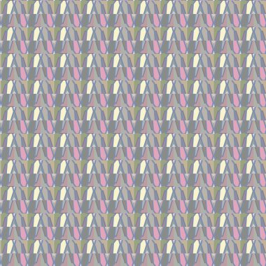 Geometrik şekilli kusursuz desen vektör çizimi