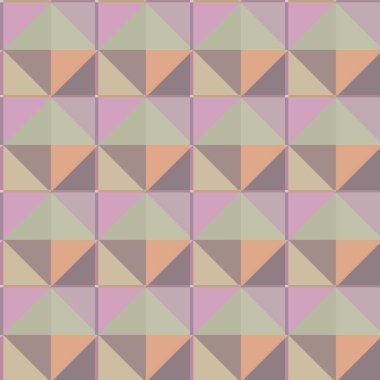 Geometrik şekilli kusursuz desen vektör çizimi