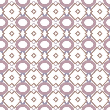 Geometrik şekilli kusursuz desen vektör çizimi