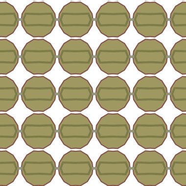 Geometrik şekilli kusursuz desen vektör çizimi