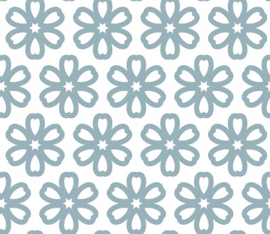 Geometrik şekilli kusursuz desen vektör çizimi