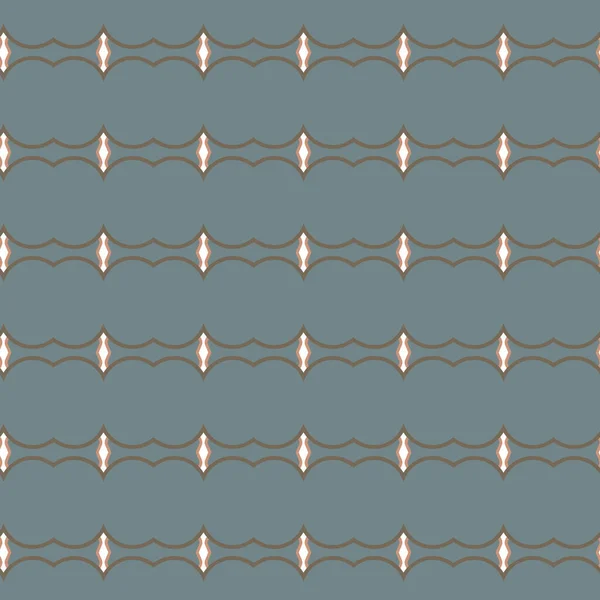 Nahtlose Muster Mit Geometrischen Formen Vektorillustration — Stockvektor