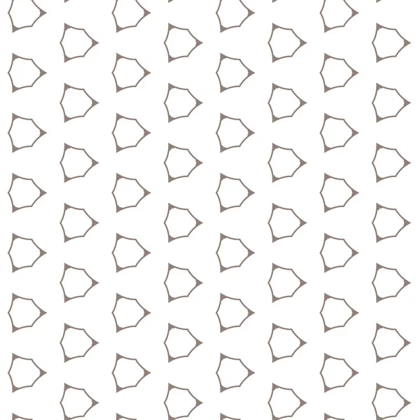 Nahtlose Muster Mit Geometrischen Formen Vektorillustration — Stockvektor