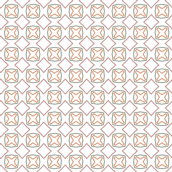 бесшовный рисунок с векторной иллюстрацией геометрических фигур