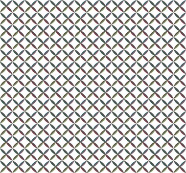 Geometrik şekilli kusursuz desen vektör çizimi