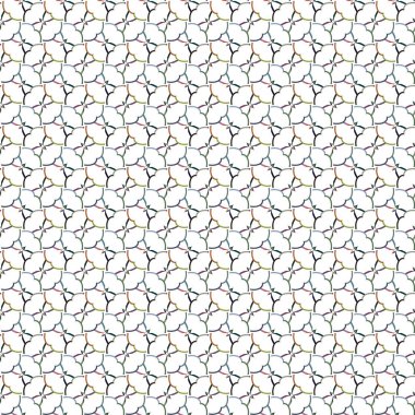 geometrik şekilli kusursuz desen